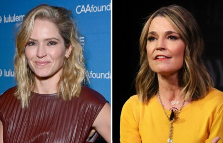 Sara Haines and Savannah Guthrie