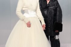 Sarah Paulson and Holland Taylor attend the 2026 Vanity Fair Oscar Party Hosted By Mark Guiducci at Los Angeles County Museum of Art on March 15, 2026 in Los Angeles, California.
