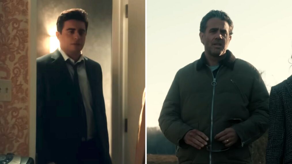 Jake and Bobby Cannavale as Pete Marino in 'Scarpetta'