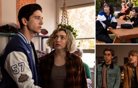Milo Manheim, Peyton List, Ci Hang Ma, Sarah Yarkin, Nick Pugliese, and Miles Elliot on 'School Spirits'