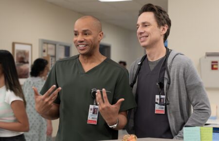 Donald Faison and Zach Braff in 'Scrubs'