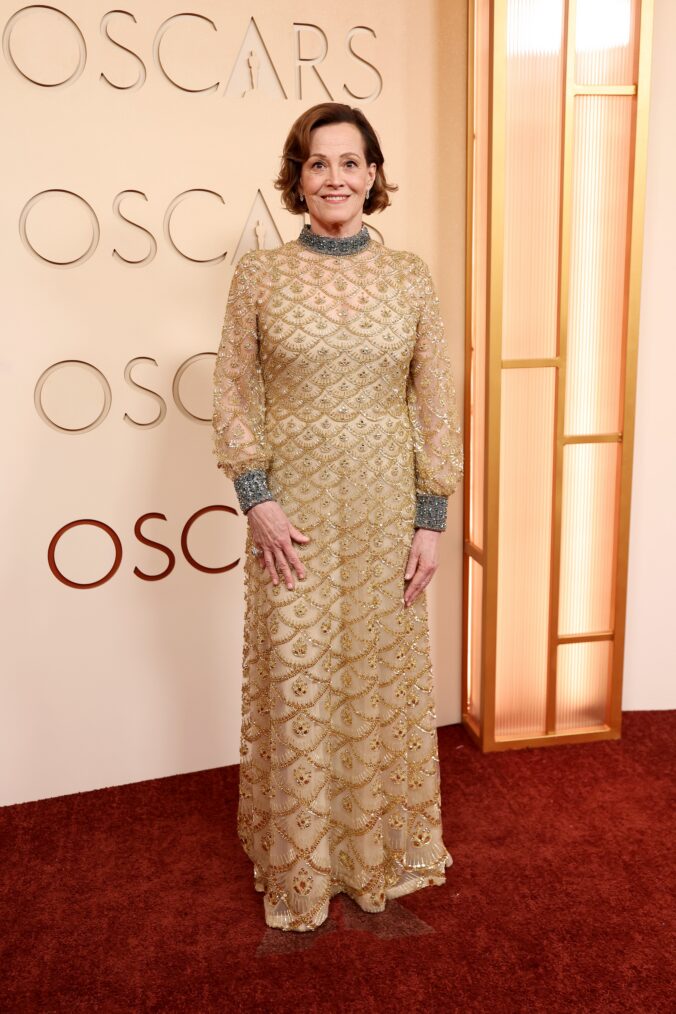 Sigourney Weaver attends the 98th Oscars at Dolby Theatre on March 15, 2026