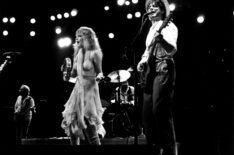 Stevie Nicks, Lindsey Buckingham of Fleetwood Mac in the early 1980s