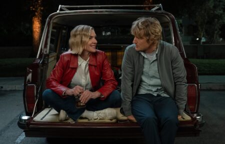 Rhea Seehorn and Owen Wilson in 'Stick' Season 2