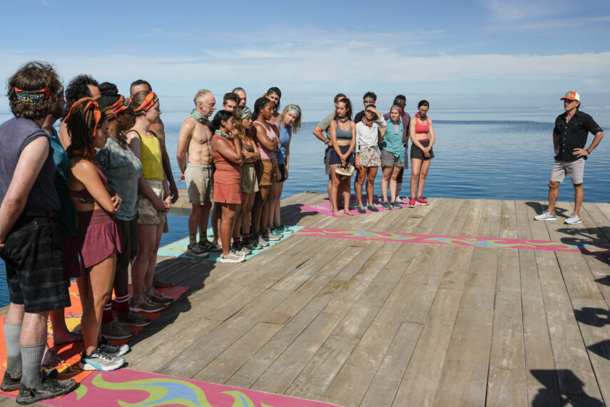 'Survivor 50' Episode 2 reward challenge