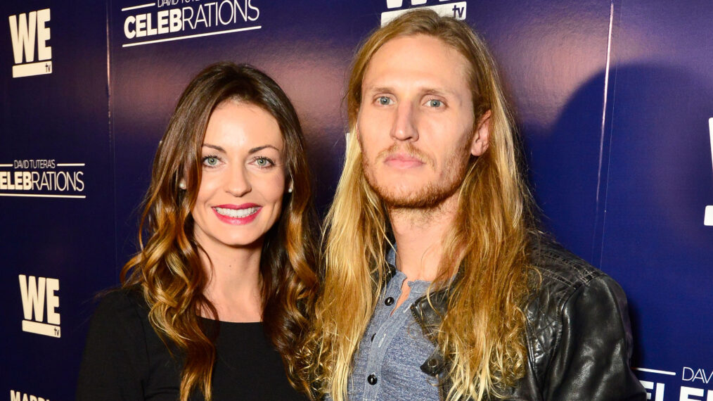 Rachel Foulger and Tyson Apostol attend WE tv's joint premiere party for 'Marriage Boot Camp Reality Stars' and 'David Tutera's CELEBrations' at 1 OAK