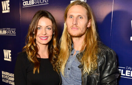 Rachel Foulger and Tyson Apostol attend WE tv's joint premiere party for 'Marriage Boot Camp Reality Stars' and 'David Tutera's CELEBrations' at 1 OAK