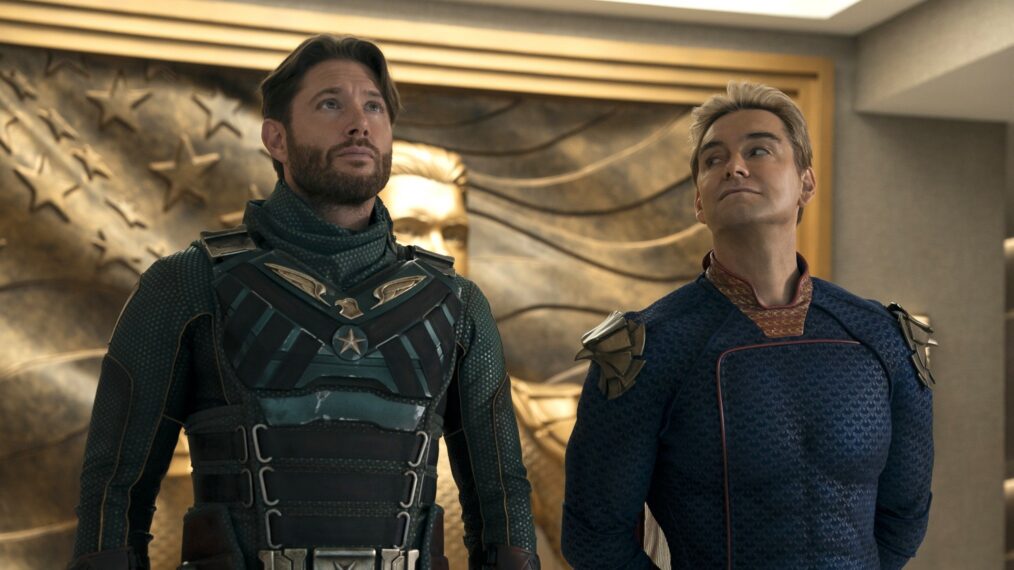 Jensen Ackles and Antony Starr in 'The Boys' Season 5