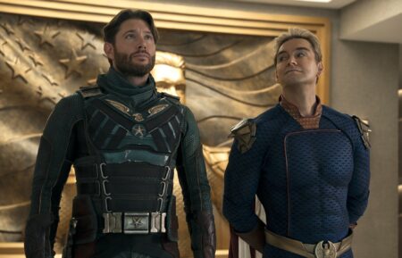 Jensen Ackles and Antony Starr in 'The Boys' Season 5