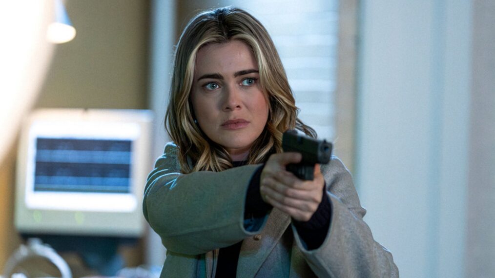 Melissa Roxburgh in 'The Hunting Party'