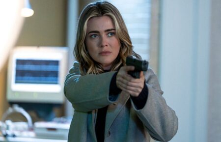 Melissa Roxburgh in 'The Hunting Party'