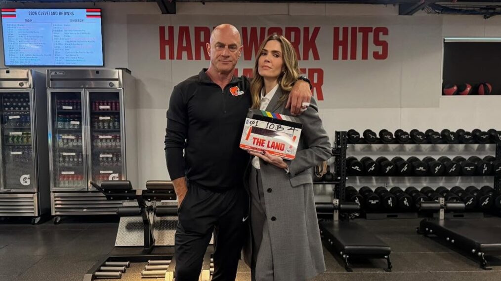 Christopher Meloni and Mandy Moore for 'The Land'