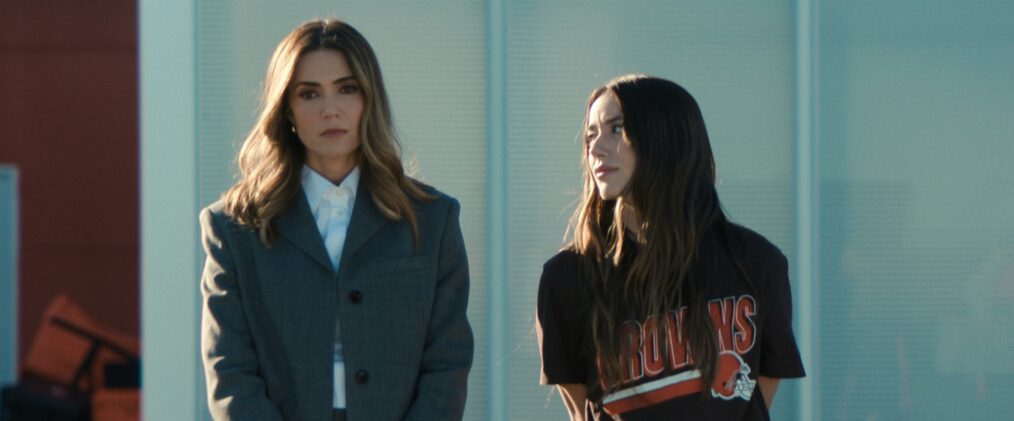 Mandy Moore and Chloe Bennet in 'The Land'