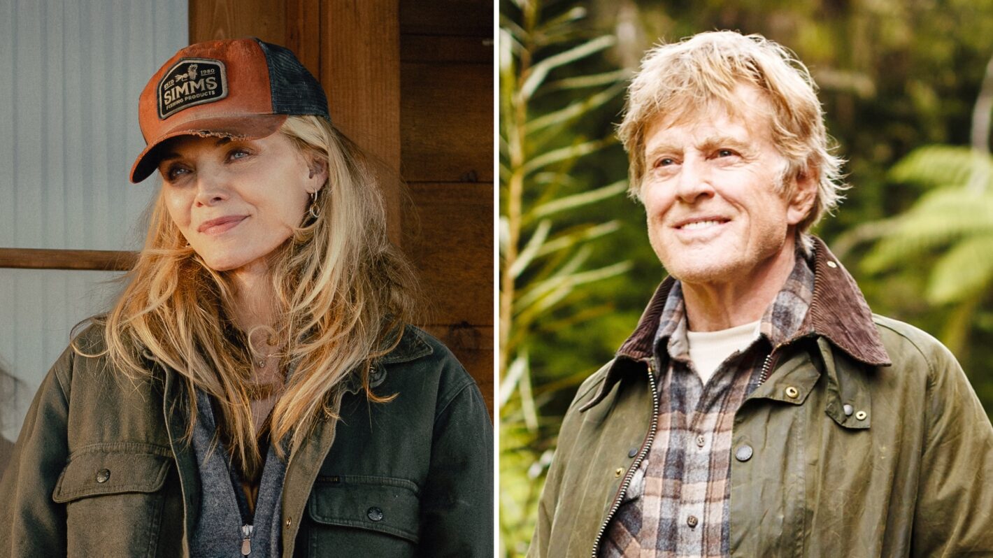 Michelle Pfeiffer in 'The Madison'; Robert Redford in 'Pete's Dragon'