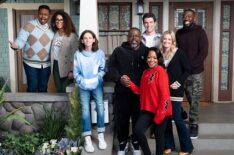 The cast of the CBS Original Series THE NEIGHBORHOOD, scheduled to air on the CBS Television Network. Pictured: Cedric the Entertainer, Tichina Arnold, Max Greenfield, Beth Behrs, Marcel Spears, Skye Townsend, Hank Greenspan and Sheaun McKinney.