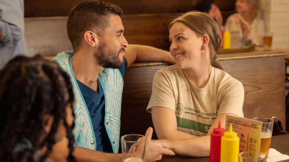 THE OTHER TWO, from left: Josh Segarra, Helene Yorke, Brooke Gets Her Hands Dirty