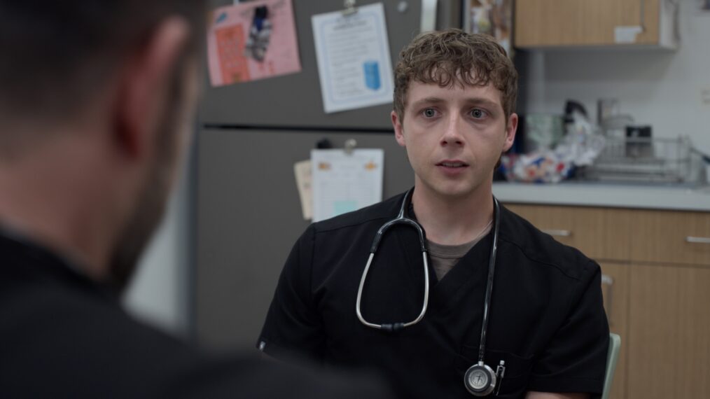 Gerran Howell as Whitaker — 'The Pitt' Season 2 Episode 9