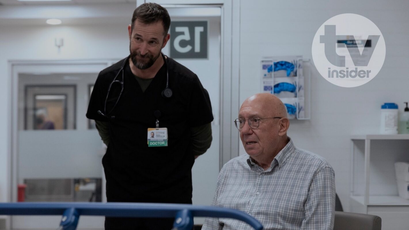 Noah Wyle as Robby, Guest Star Dann Florek — 'The Pitt' Season 2