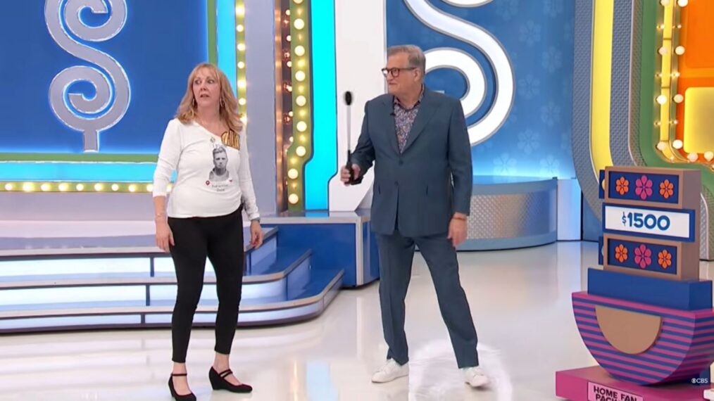 'The Price Is Right' contestant Laurel O'Hara playing More or Less on March 23, 2026
