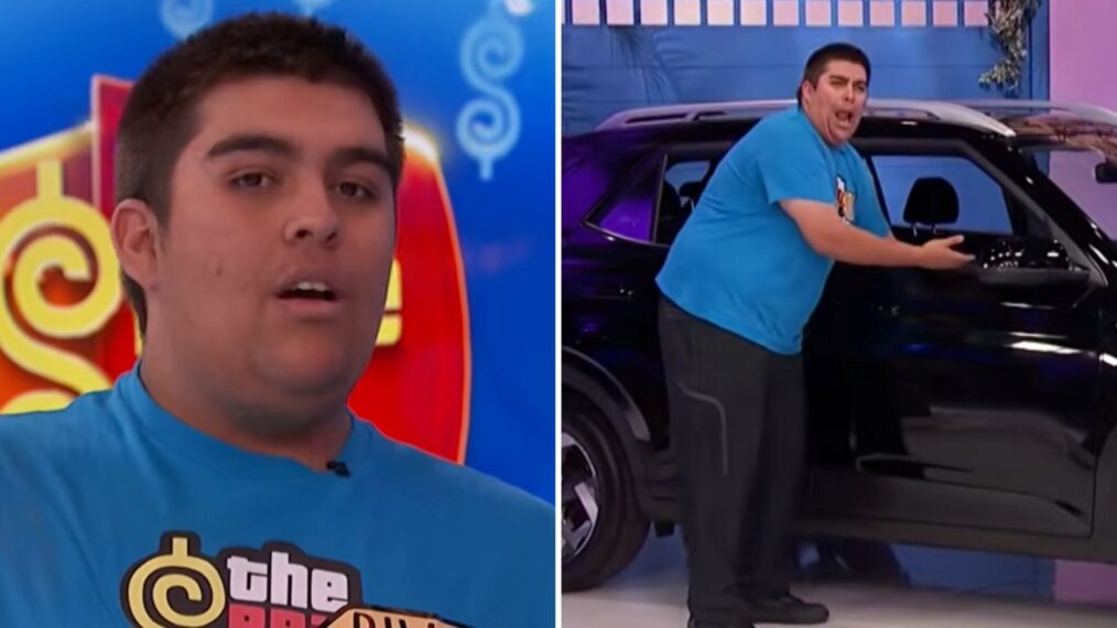 'The Price Is Right' contestant Rivor Taylor playing Grocery Game on March 26, 2026