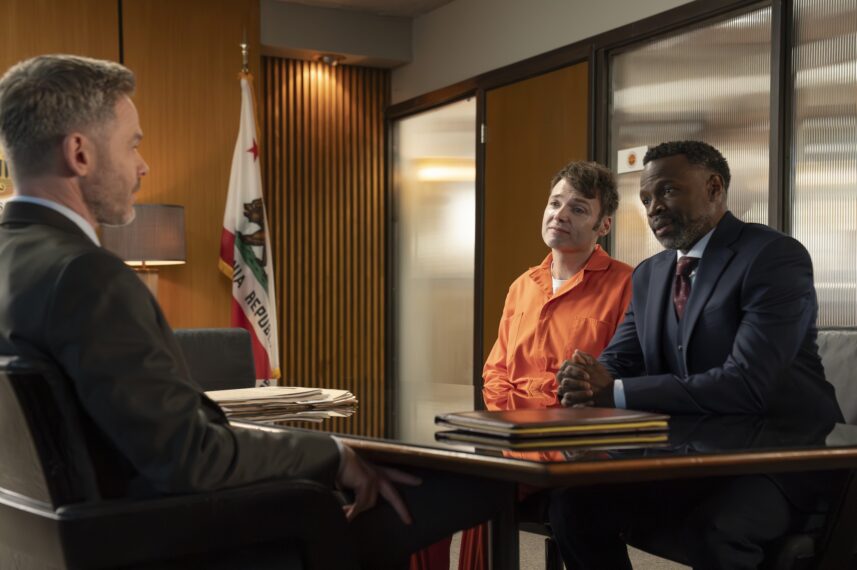 Shawn Ashmore as Wesley, Seth Gabel as Liam, and Sean Patrick Thomas as Malcolm &mdash; 'The Rookie' Season 8 Episode 11 