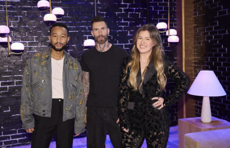 John Legend, Adam Levine, Kelly Clarkson