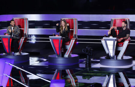 John Legend, Kelly Clarkson, Adam Levine