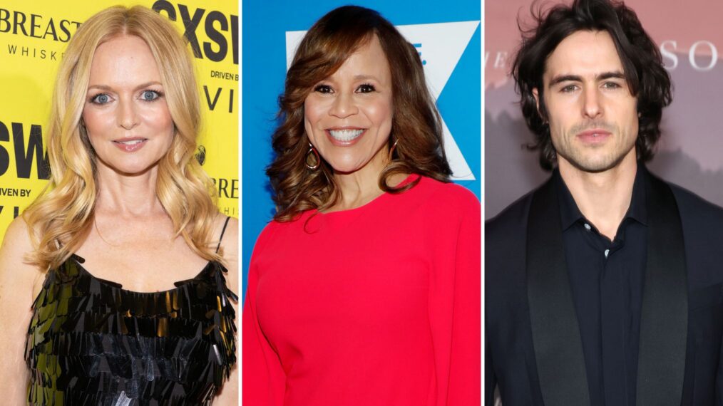 Heather Graham, Rosie Perez, and Ben Schnetzer for 'The White Lotus' Season 4