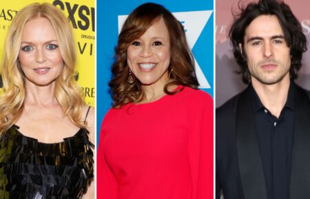 Heather Graham, Rosie Perez, and Ben Schnetzer for 'The White Lotus' Season 4