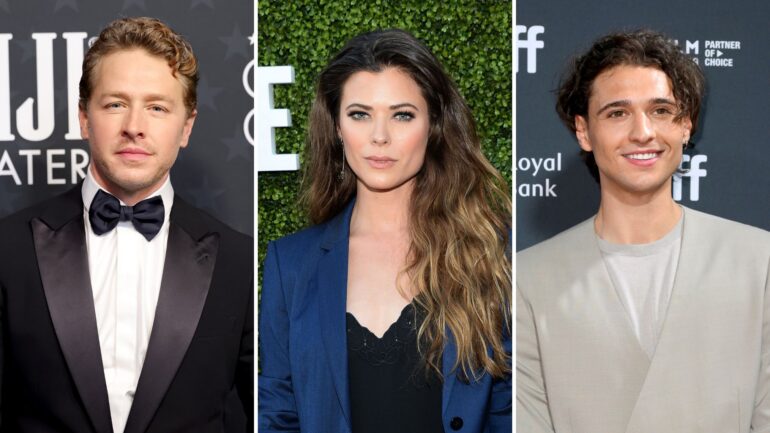 Josh Dallas, Peyton List, and Costa D'Angelo