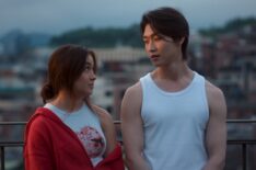 Anna Cathcart as Kitty Song Covey, Sang Heon Lee as Min Ho Moon in 'XO, Kitty' Season 3