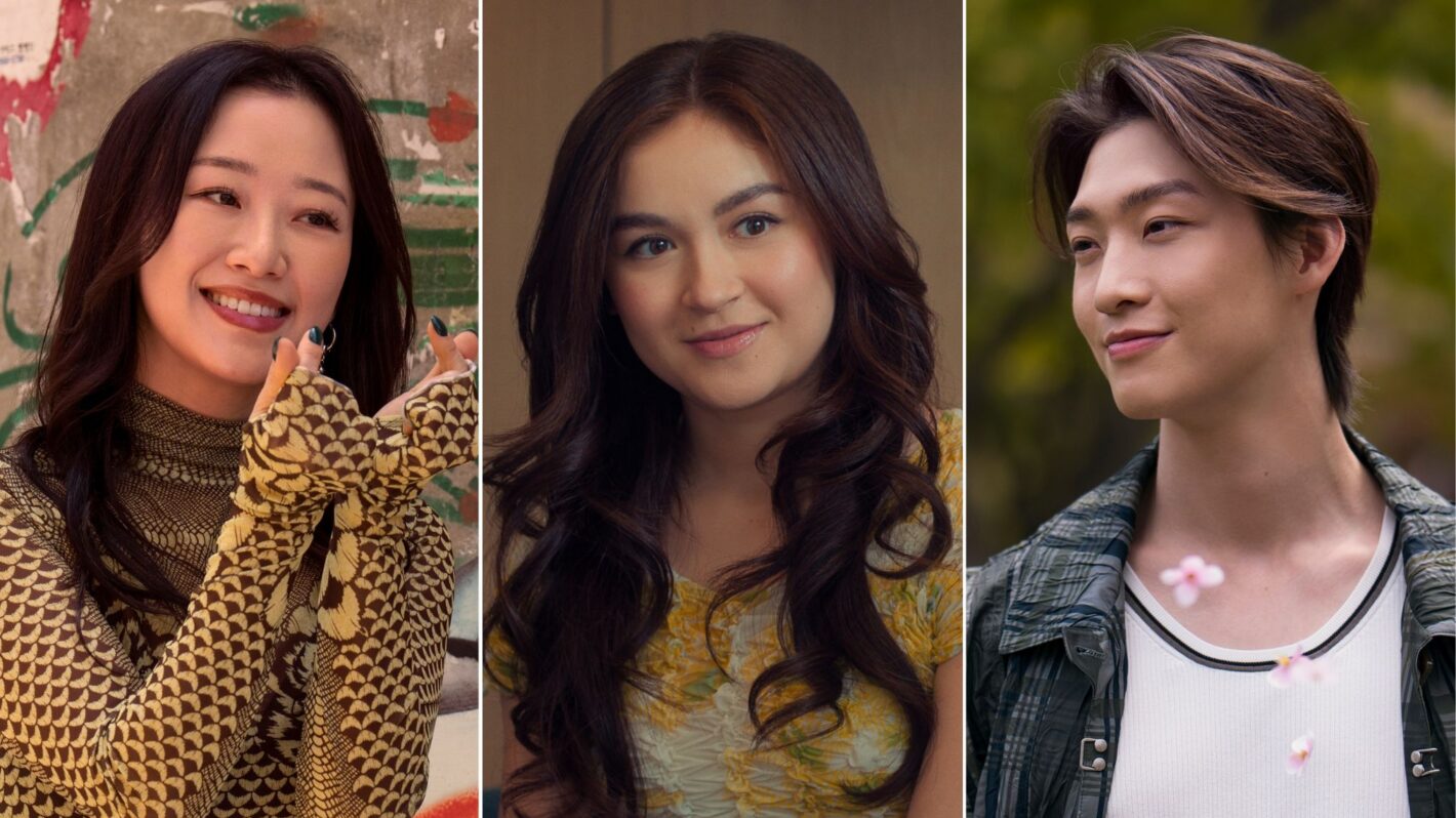 XO Kitty's Yuri, Kitty, and Min Ho