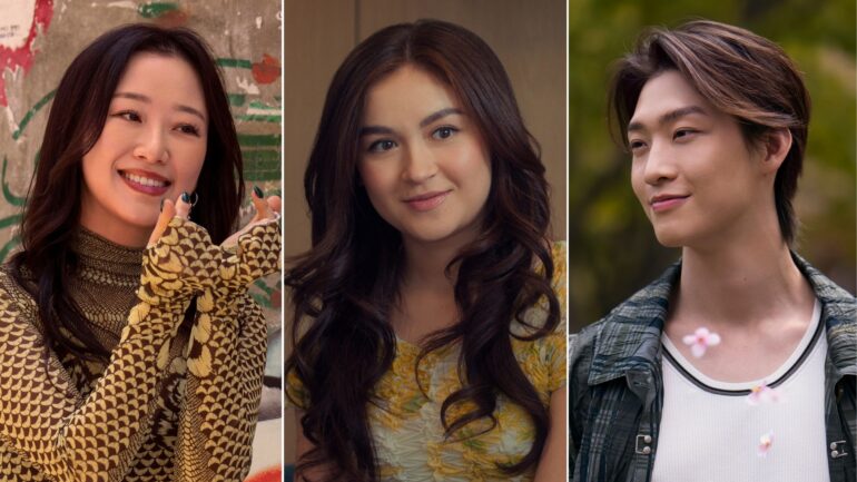 XO Kitty's Yuri, Kitty, and Min Ho