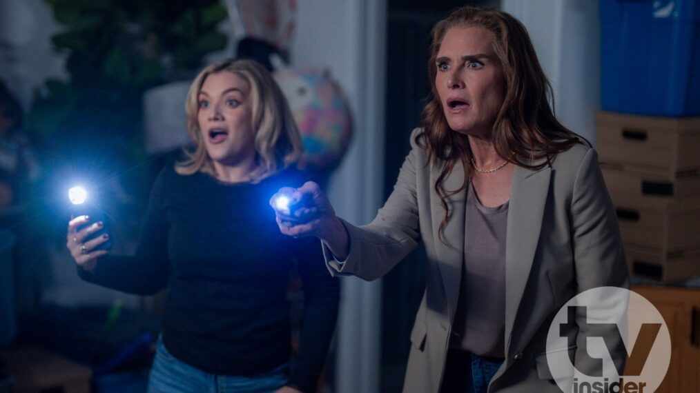 Amalia Williams as Andi and Brooke Shields as Allie — 'You're Killing Me'