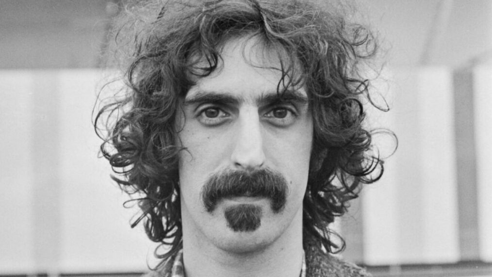 American singer, songwriter and guitarist Frank Zappa (1940 - 1993) at the Oval cricket ground in London to perform in the Rock at the Oval concert, UK, 16th September 1972
