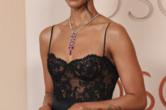 Zoe Saldaña attends the 98th Oscars at Dolby Theatre on March 15, 2026 in Hollywood, California