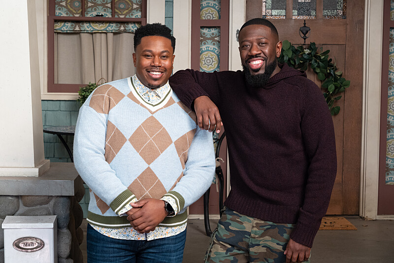 The cast of the CBS Original Series THE NEIGHBORHOOD, scheduled to air on the CBS Television Network. Pictured: Marcel Spears and Sheaun McKinney. Photo: Monty Brinton/CBS ©2024 CBS Broadcasting, Inc. All Rights Reserved.