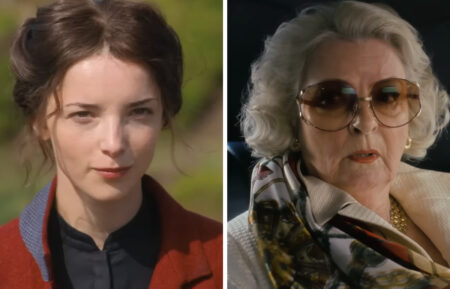 Jessica Reynolds and Brenda Blethyn in 'A Woman of Substance,' BritBox, Channel 4