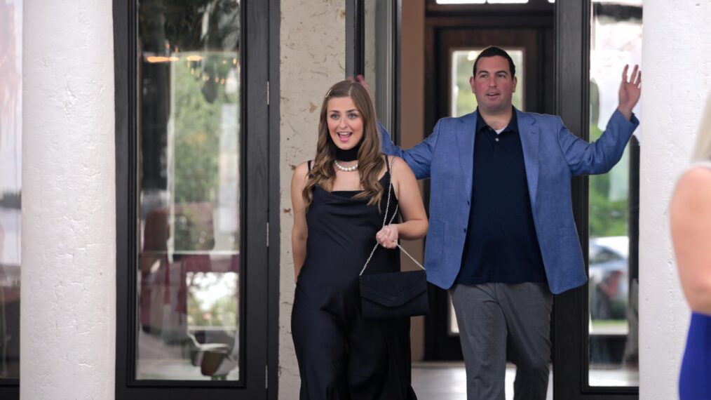 Abbey and David in episode 401 of LOVE ON THE SPECTRUM