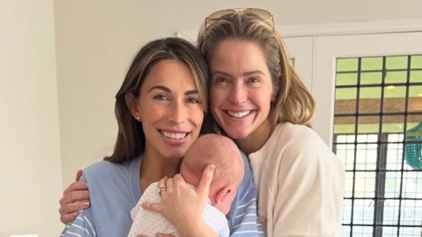 ‘The View’s Sara Haines Pays Visit to Alyssa Farah Griffin & Newborn Baby