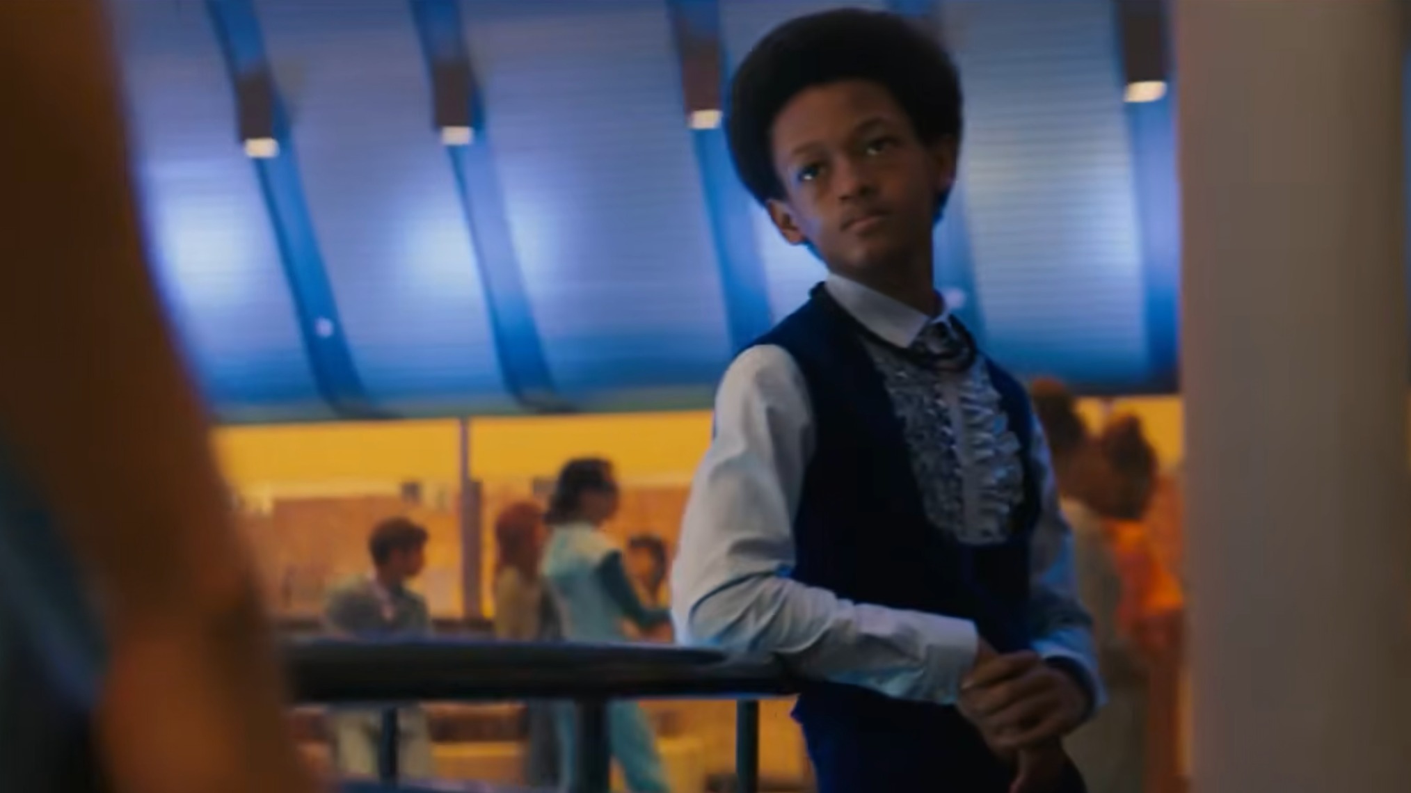 Percy Daggs IV as Ampert in 'Sunrise on the Reaping'