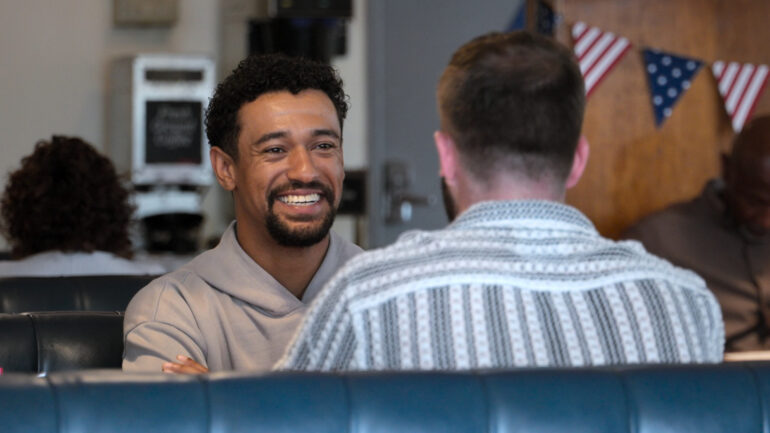 Anthony meets Ronald in Jury Duty Presents: Company Retreat