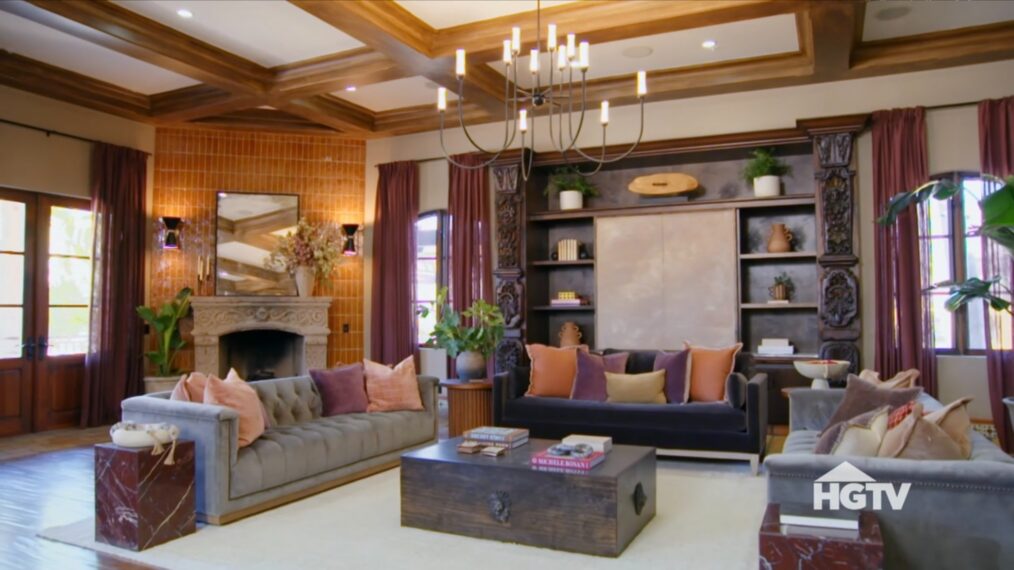 'Bachelor Mansion Takeover,' HGTV, Season 1, Episode 6, April 6, 2026, mixer room update after.