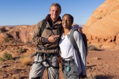 Bear Grylls and Tiffany Haddish on Season 1, Episode 2, of Fox's 'Bear Brylls Is Running Wild,' April 28, 2026.