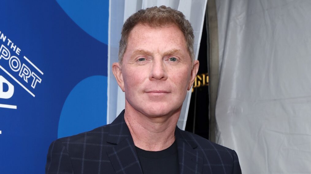 Bobby Flay attends the Grand Tasting: After Dark presented by Montchevre Goat Cheese hosted by Bobby Flay and Brooke Williamson during Food Network New York City Wine & Food Festival presented by Invesco QQQ on October 18, 2025 in New York City.