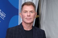 Bobby Flay attends the Grand Tasting: After Dark presented by Montchevre Goat Cheese hosted by Bobby Flay and Brooke Williamson during Food Network New York City Wine & Food Festival presented by Invesco QQQ on October 18, 2025 in New York City.