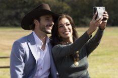 FARMER WANTS A WIFE: Farmer Braden with Dater Carsyn in the season premiere episode of FARMER WANTS A WIFE airing Tuesday, April 21