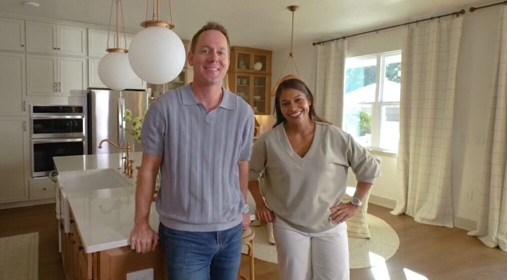 Brian and Mika Kleinschmidt in the HGTV Smart Home 2026.