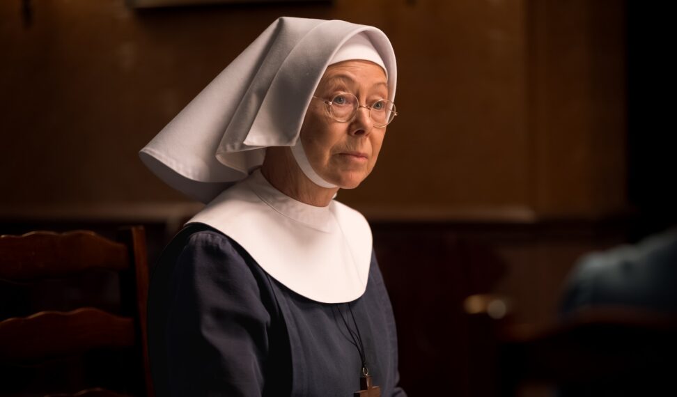 CALL THE MIDWIFE (Season 15)Episode 5 Sister Julienne (JENNY AGUTTER) Credit: PBS/Neal Street Productions/Luke Ross