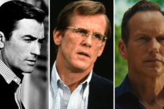 CAPE FEAR, Gregory Peck, 1962; CAPE FEAR, Nick Nolte, 1991; Patrick Wilson in 'Cape Fear,' premiering June 5, 2026 on Apple TV.